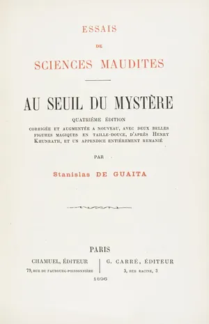 An der Schwelle des Mysteriums