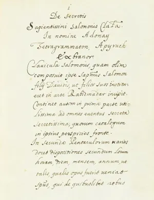 Clavicula Salomonis
