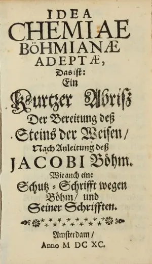 Idea Chemiae Boehmianae adeptae
