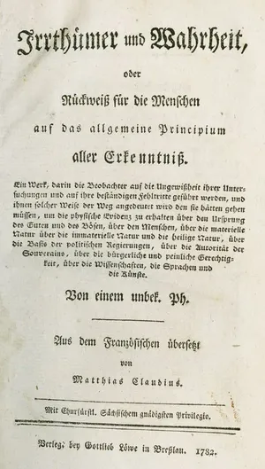 Irrtümer und Wahrheit