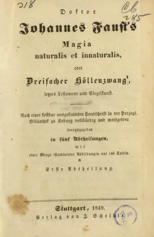 Magia Naturalis et Innaturalis