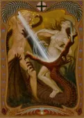 St. Georg und der Drache