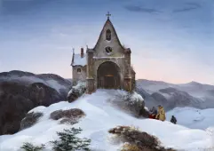 Bergkapelle im Winter