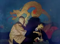 The Opium Smoker