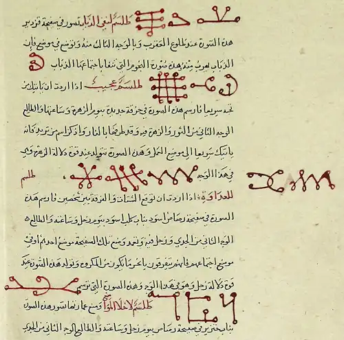 Spätes arabisches Picatrix-Manuskript